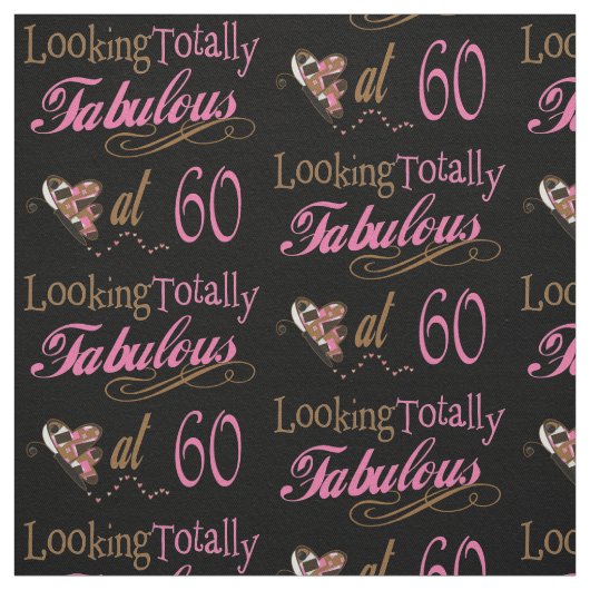 Tissu Totalement fabuleux à 60 (Échantillon)