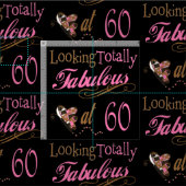 Tissu Totalement fabuleux à 60 (Carreau)