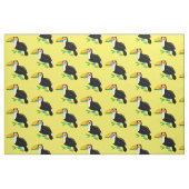 Tissu Toucan tropical (Fat Quarter)