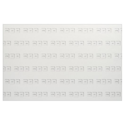 Tissu Touche de clavier d'ordinateur CTRL ALT DEL de Sli (Yard)