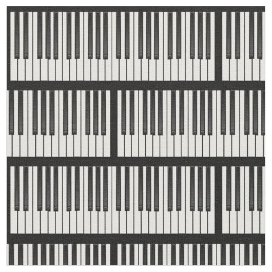 Tissu Touches de piano (Fermer)