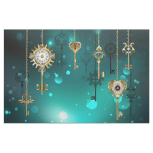 Tissu Touches de squelette antique sur Arrière - plan ve