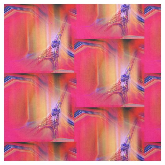 Tissu Tour Eiffel de Paris (Échantillon)