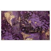 Tissu tourbillon d'encre d'or iris : (Fat Quarter)