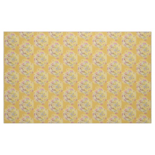 Tissu Tourbillon d'été (Fat Quarter)