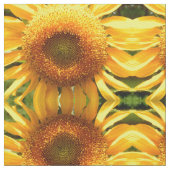 Tissu Tournesol jaune mammouth géant (Fermer)