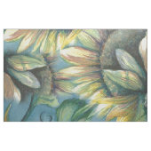 Tissu Tournesols et papillons (Fat Quarter)
