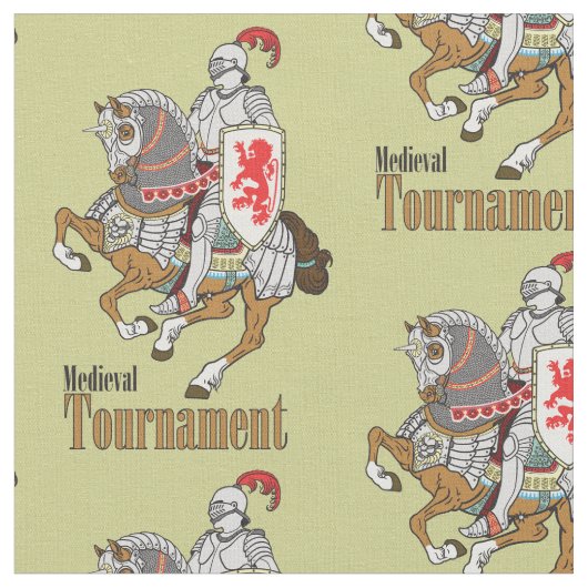 Tissu Tournoi médiéval (Fermer)