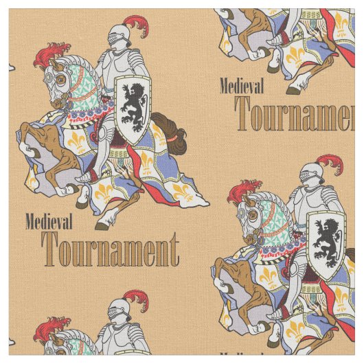 Tissu Tournoi médiéval (Fermer)
