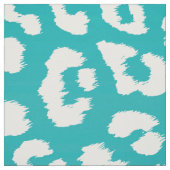 Tissu Tourquoise Leopard Patters (Échantillon)