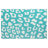 Tissu Tourquoise Leopard Patters (Fat Quarter)