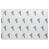 Tissu Tours d'extrémité de motocross (Fat Quarter)