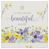 Tissu Tout Beau - Ecc 3:11 (Fermer)