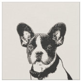 Tissu Tout graphique fait sur commande de chiot de (Fermer)