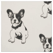 Tissu Tout graphique fait sur commande de chiot de (Échantillon)