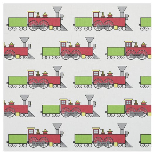 Tissu Train (Échantillon)