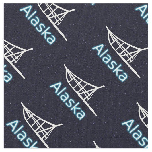 Tissu Traîneau à chiens (Fermer)