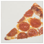 Tissu Tranche de pizza pepperoni classique de SlipperyJo (Échantillon)