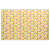 Tissu Tranches de citron sur rose (Fat Quarter)