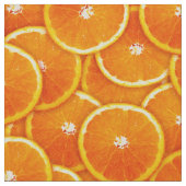 Tissu Tranches de mandarine (Détail)