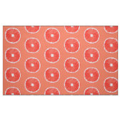 Tissu Tranches de pamplemousse rose d'art de bruit - (Fat Quarter)