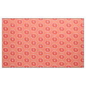 Tissu Tranches de pamplemousse rose d'art de bruit - (Yard)