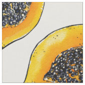 Tissu Tranches de Papaya (Fermer)