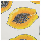 Tissu Tranches de Papaya (Échantillon)