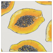 Tissu Tranches de Papaya (Fermer)