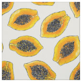 Tissu Tranches de Papaya (Échantillon)