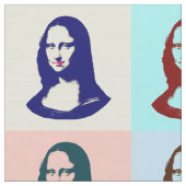 Tissu transparent de Mona Lisa d'art de bruit (Fermer)