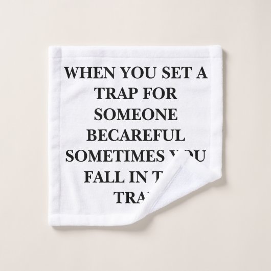 Tissu TRAP (Gant de toilette)