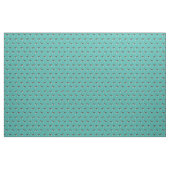 Tissu Trekking Walker Coonhound dog turquoise (Yard)