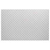Tissu Trellis blanc sur le gris de cendre (Yard)