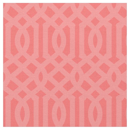 Tissu Trellis de corail doux (Fermer)