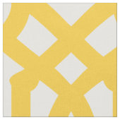 Tissu Trellis jaune Grande échelle (Fermer)