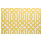 Tissu Trellis jaune Grande échelle (Fat Quarter)