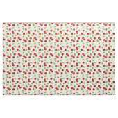 Tissu très cerise - sur blanc (Fat Quarter)