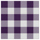 Tissu tressé En vichy violet et blanc gras (Fermer)