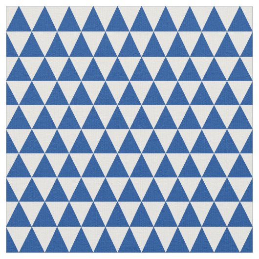 Tissu Triangle bleu (Fermer)
