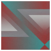 Tissu triangle gris bordeaux turquoise (Fermer)