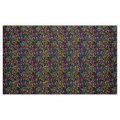 Tissu Triangle pop art cool noir clair vert motif (Fat Quarter)
