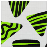 Tissu Triangles 240121 - Grn Noir et Chartreuse sur Wt (Fermer)
