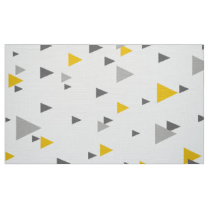 Tissu Triangles aléatoires Motif moderne sans couture
