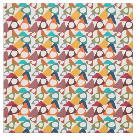 Tissu Triangles arrondis (Échantillon)