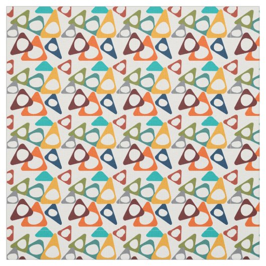 Tissu Triangles arrondis (Échantillon)