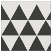 Tissu Triangles blancs noirs modernes DO-IT-YOURSELF (Fermer)