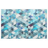 Tissu Triangles d'aquarelle bleues (Fat Quarter)