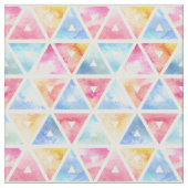 Tissu Triangles d'aquarelle de Bohême (Fermer)