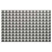 Tissu Triangles de Sierpinski - noires et blanches (Yard)